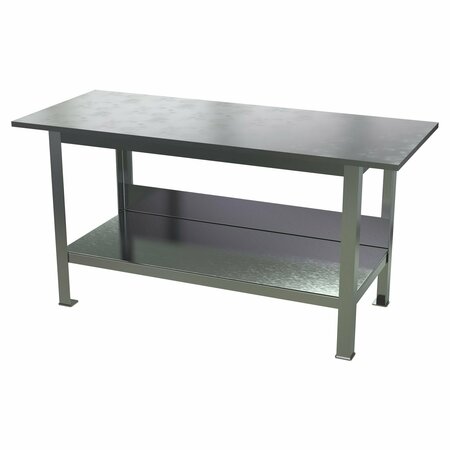 Vestil 30x72 Fixture Welding Table 1" FWT-100-3072